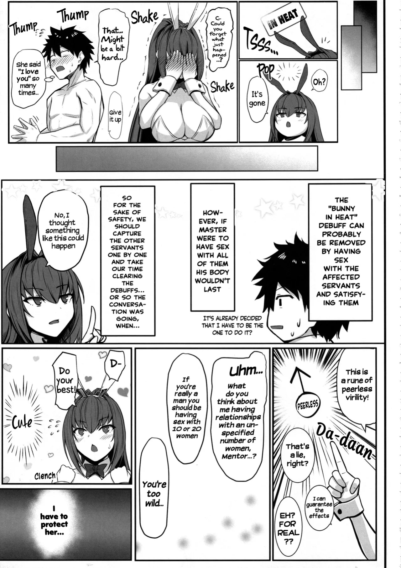 (C105) [Kuroshiro Desire (Akitsuki Karasu)] In Heat! Bunny Singularity (Fate/Grand Order) [Hikarinokaze]