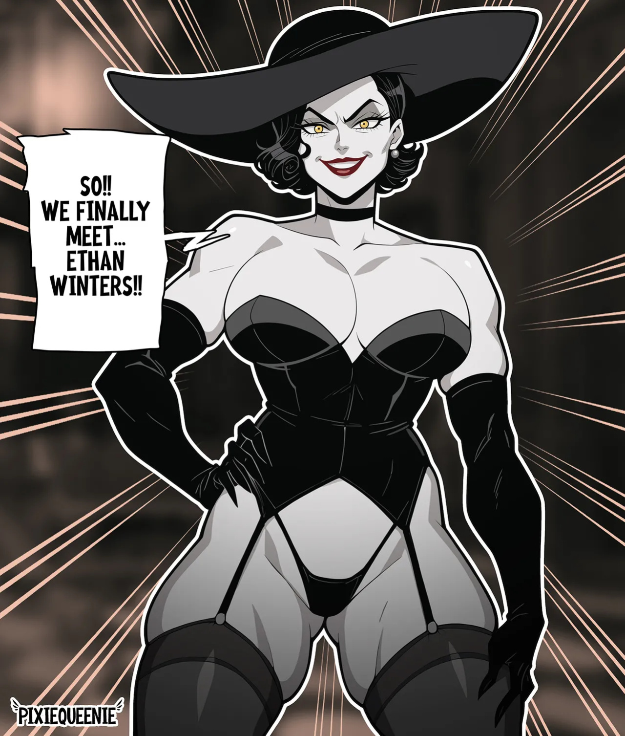 [PixiQueenie] Lady Dimitrescu (Resident Evil)