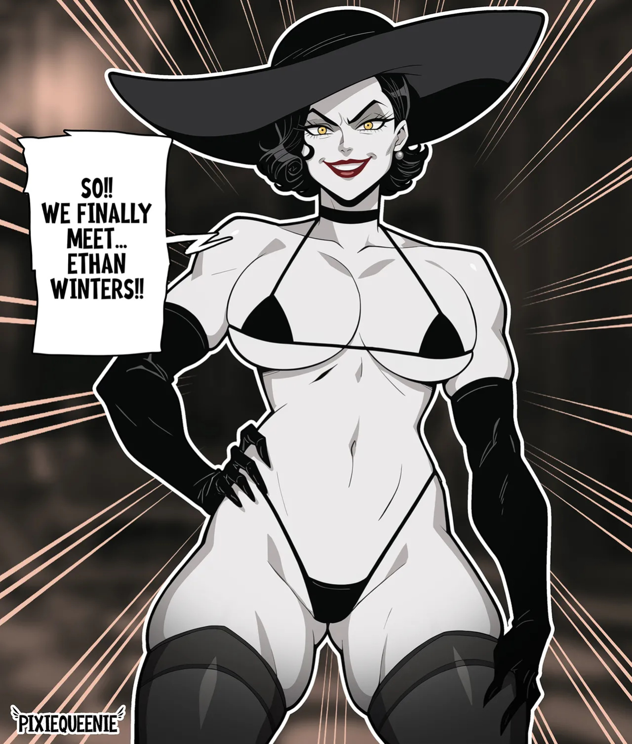 [PixiQueenie] Lady Dimitrescu (Resident Evil)