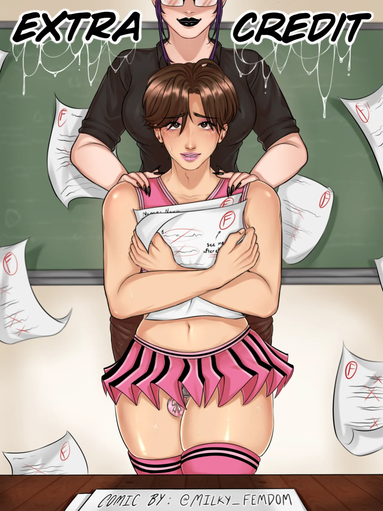 [Milky_Femdom] Extra Credit