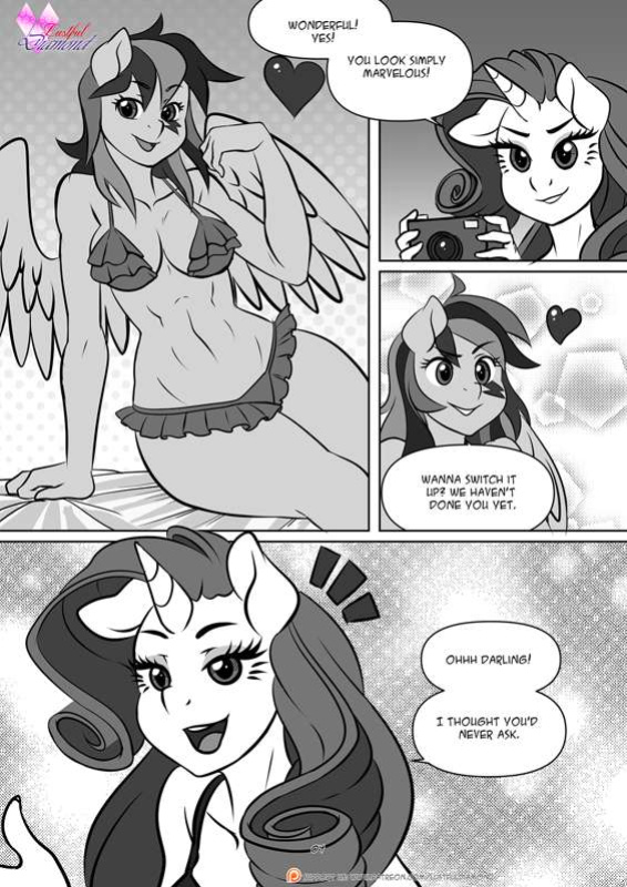 [Pia-Sama] Lustful Diamond - Show Girls (My Little Pony: Friendship is Magic) [complete]