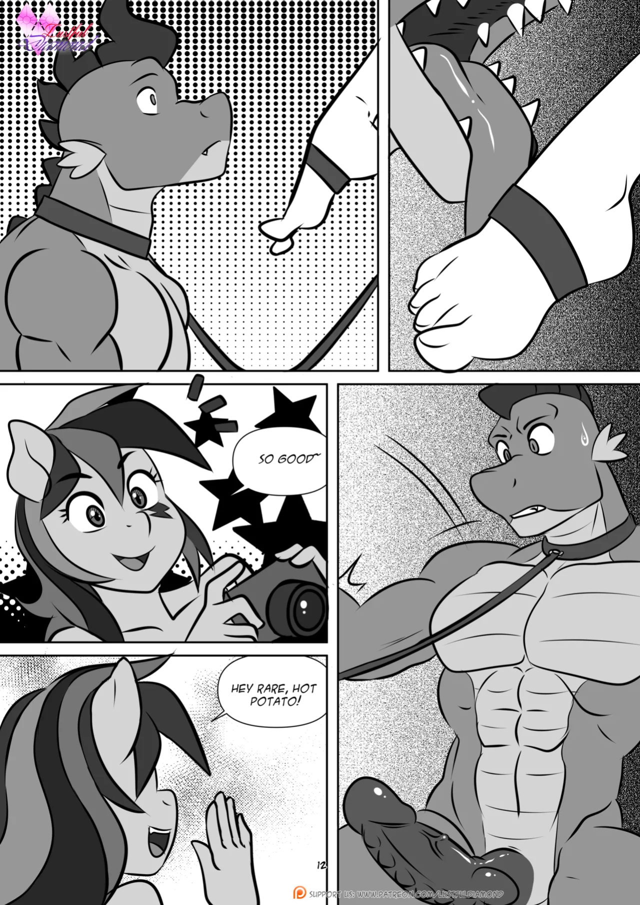 [Pia-Sama] Lustful Diamond - Show Girls (My Little Pony: Friendship is Magic) [complete]