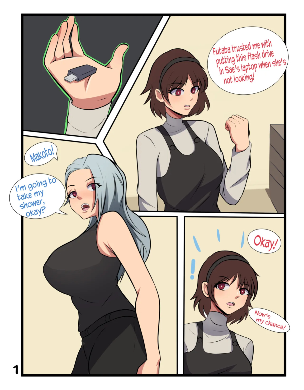 [TSFSingularity (Katsunei)] Connected (Persona 5)