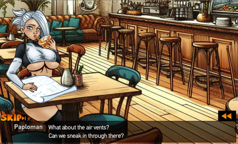She Means Business game: Aurora's Story - Part 3 - The Heist