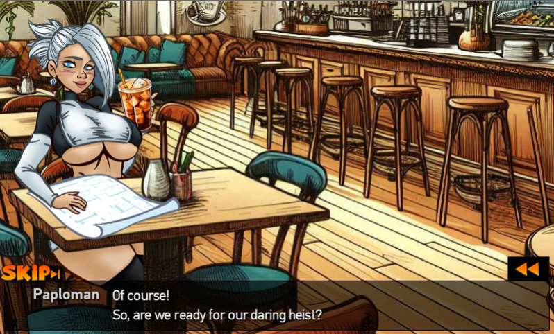 She Means Business game: Aurora's Story - Part 3 - The Heist