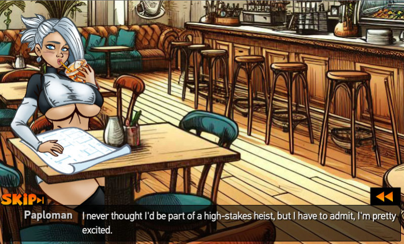 She Means Business game: Aurora's Story - Part 3 - The Heist