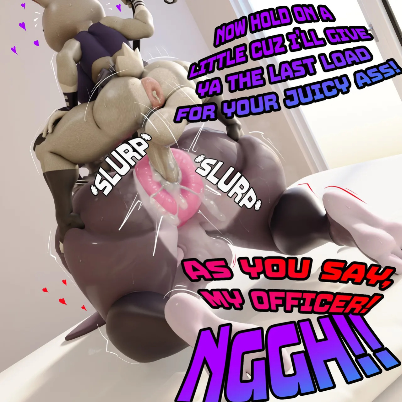 [CyDennis2 (CyDennis2NSFW)] Judy and her Insatiable Routine + Extras