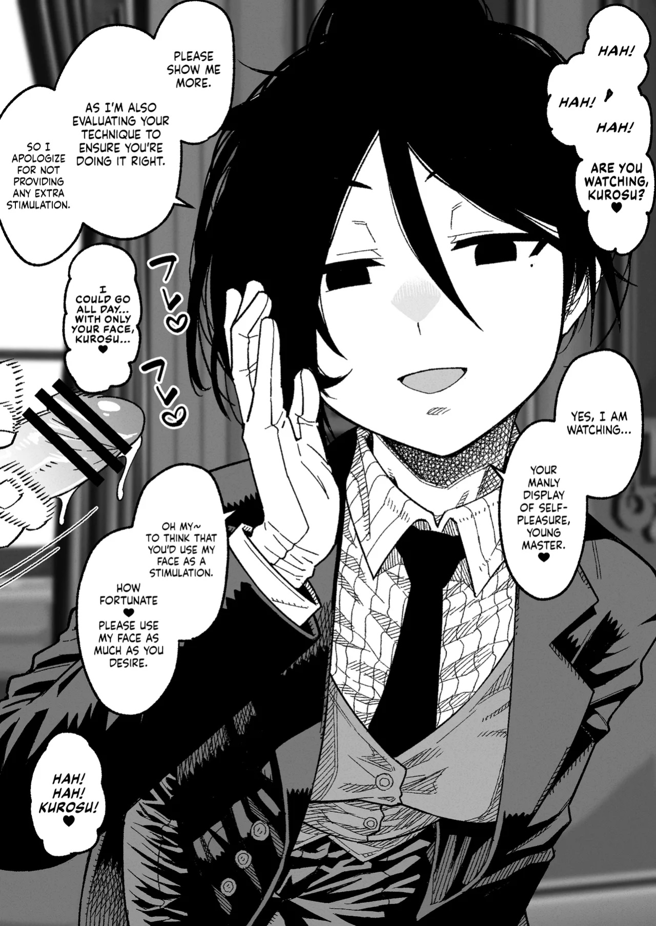 [Samon Shiu] Shitsuji to Bocchama | The Butler and Her Young Master (Fan Art)