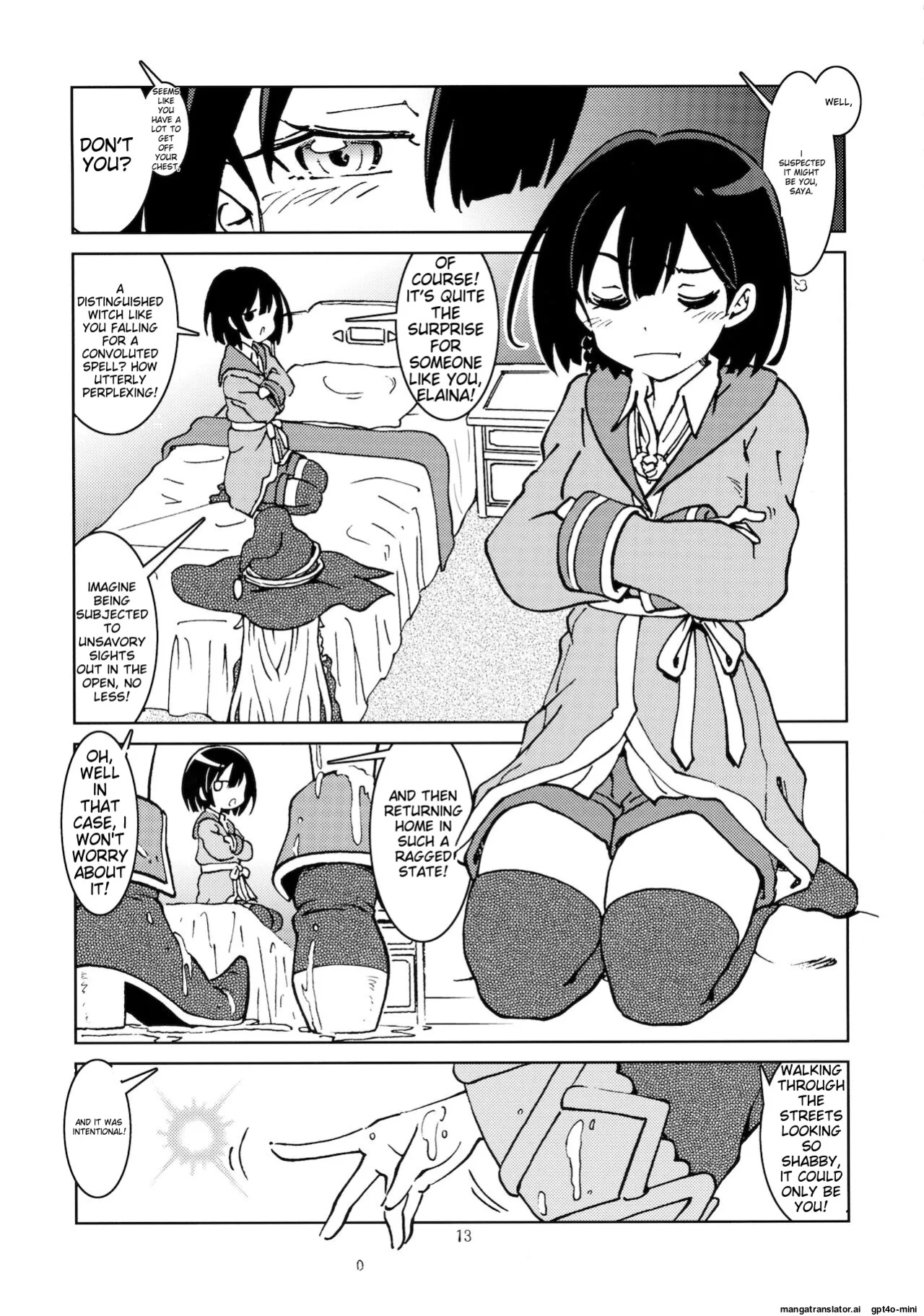 [Madakoya (Madako)] Tabitabi Nikki ni wa Shirusenakatta Koto. 2 (Majo no Tabitabi) [MTL]