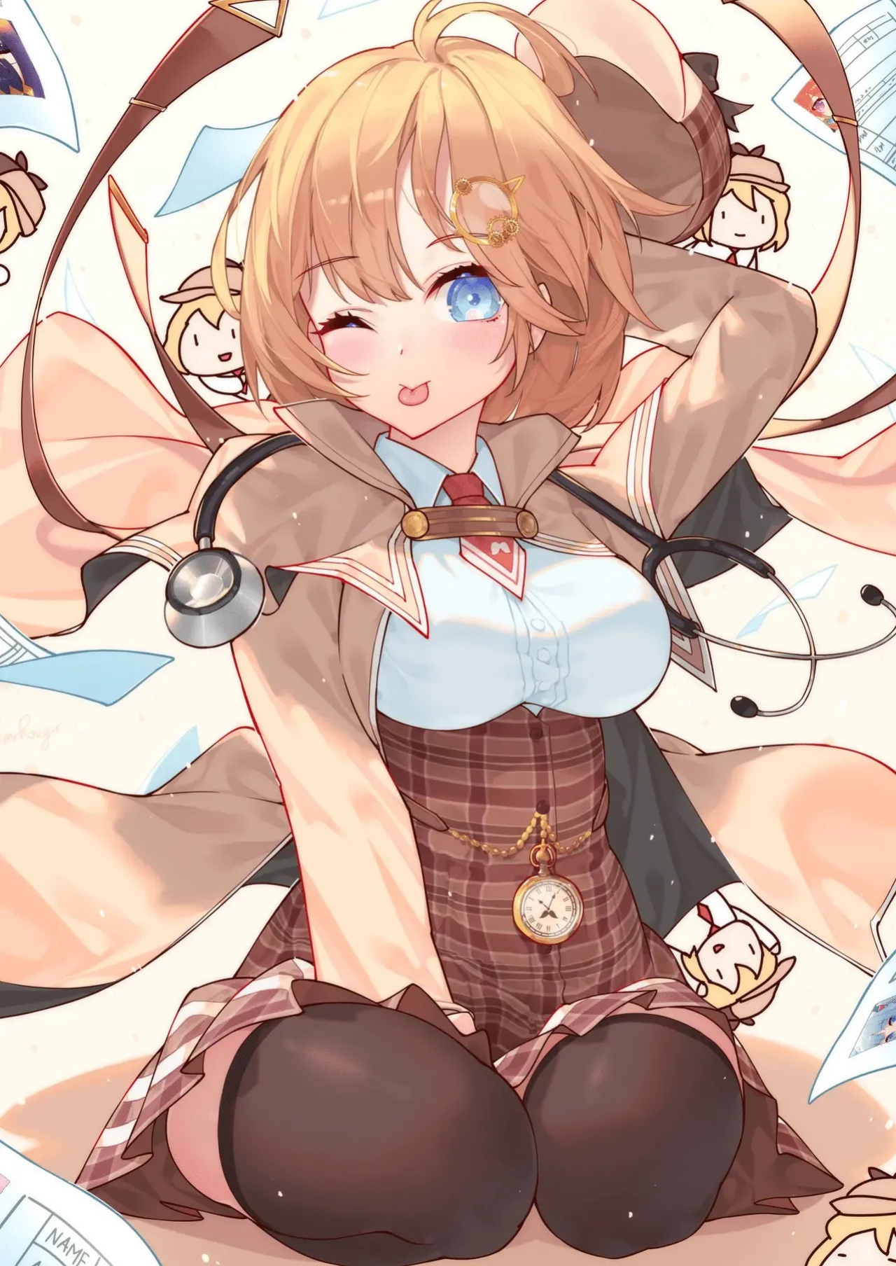[Mizu no Iro (WaterRing)] HoPornLive English (Hololive) {Spanish} {EbisuTraslade - Winder} {Decensored} {Digital}
