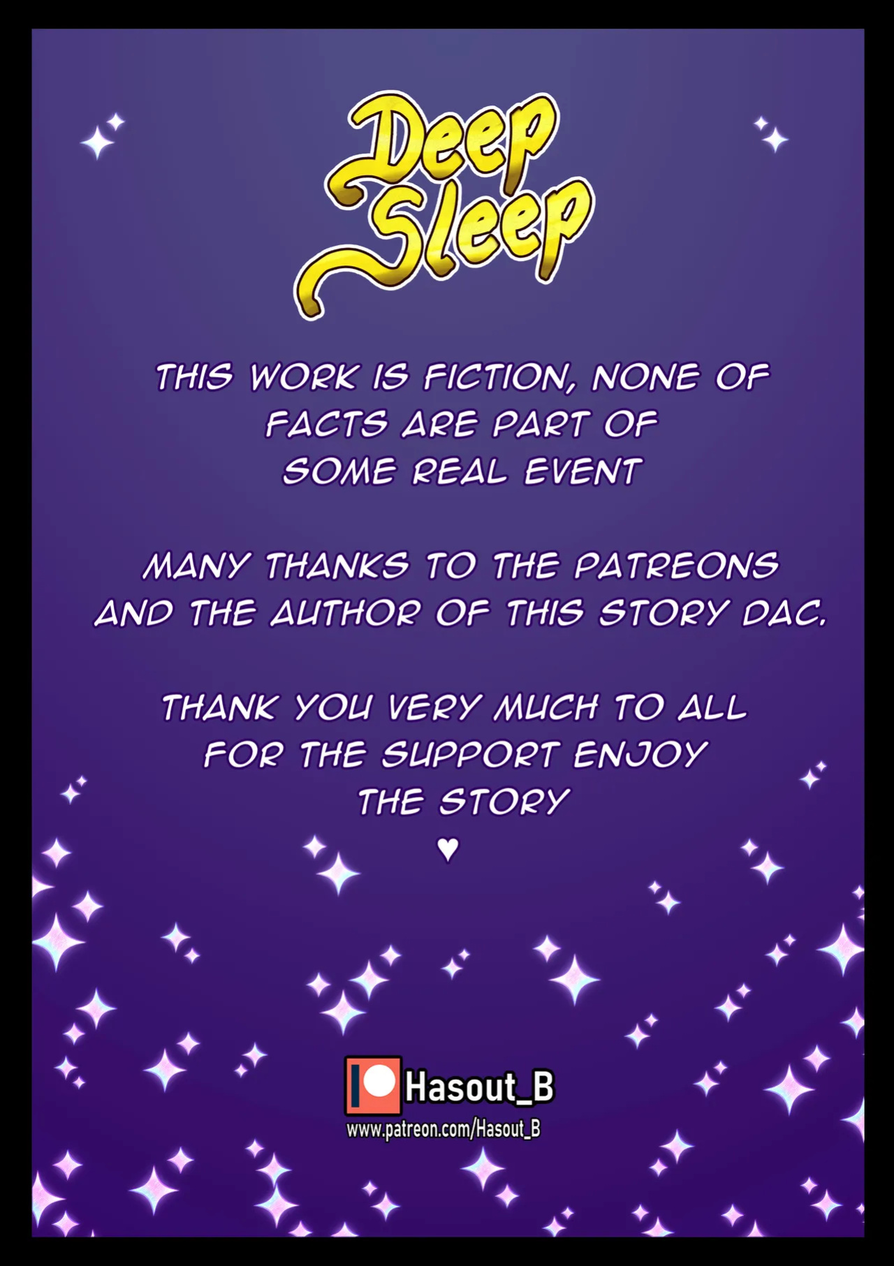 [Hasout_B] Deep Sleep - Ch. 1 to 4