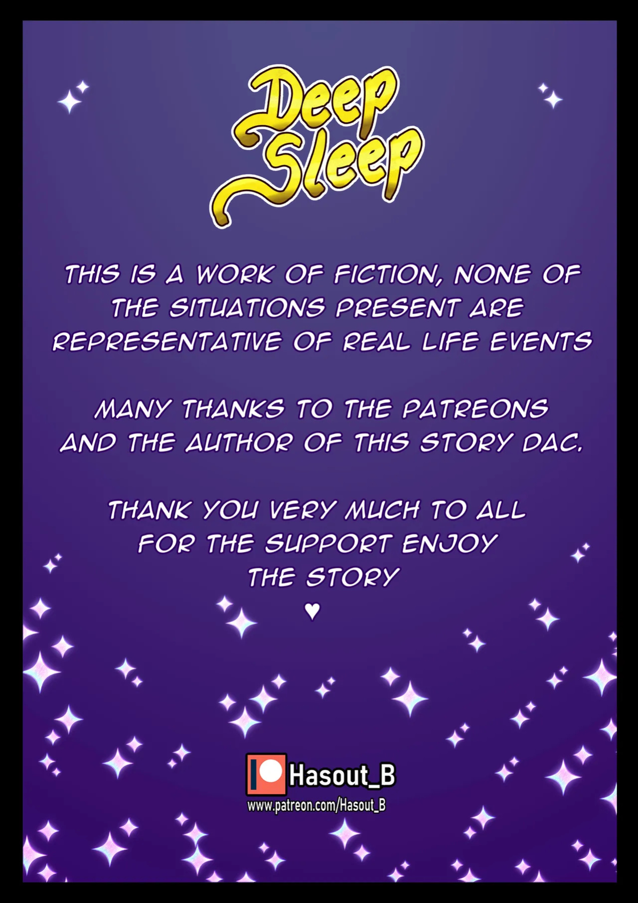 [Hasout_B] Deep Sleep - Ch. 1 to 4