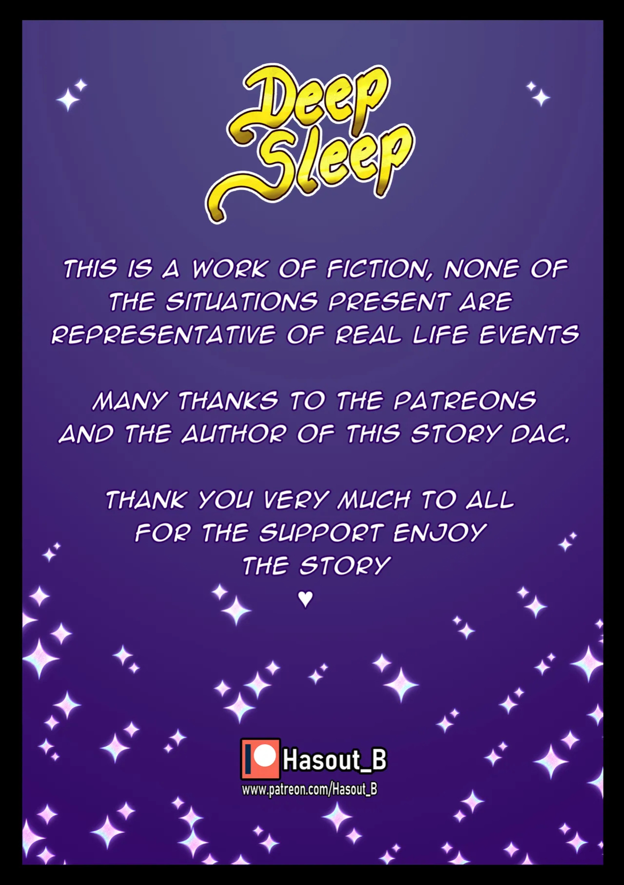 [Hasout_B] Deep Sleep - Ch. 1 to 4
