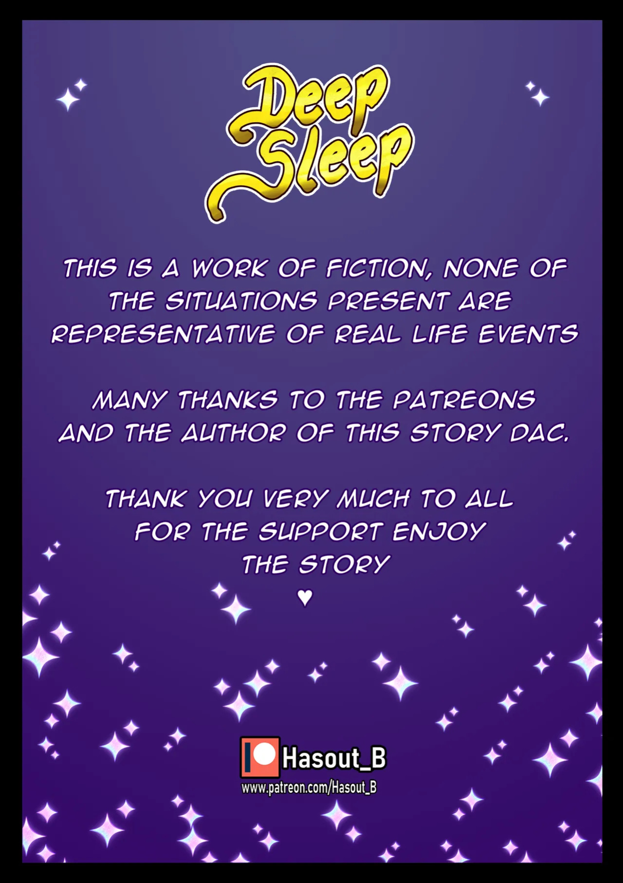 [Hasout_B] Deep Sleep - Ch. 1 to 4
