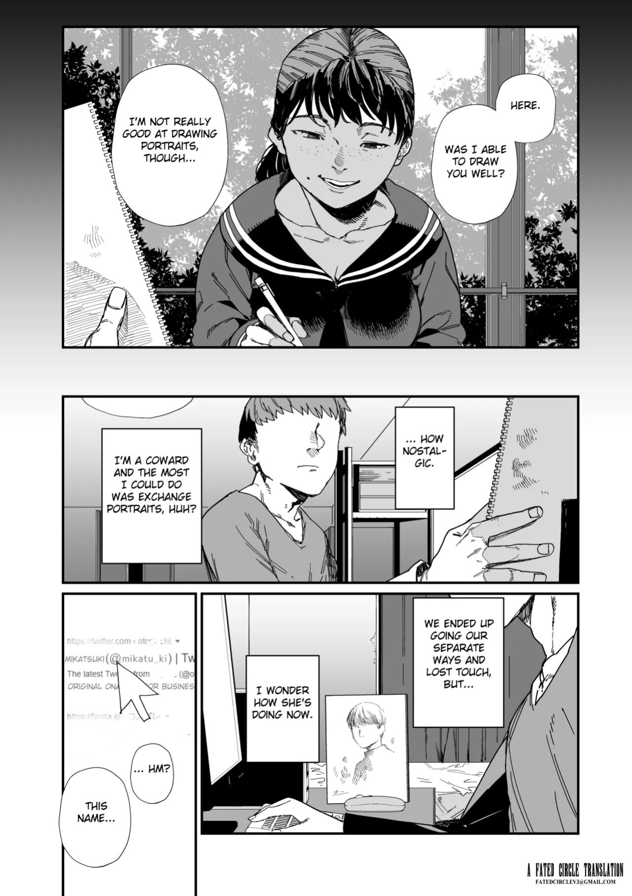 [Nibiirokaden] Omoide no Page | Pages of Memories [Fated Circle]