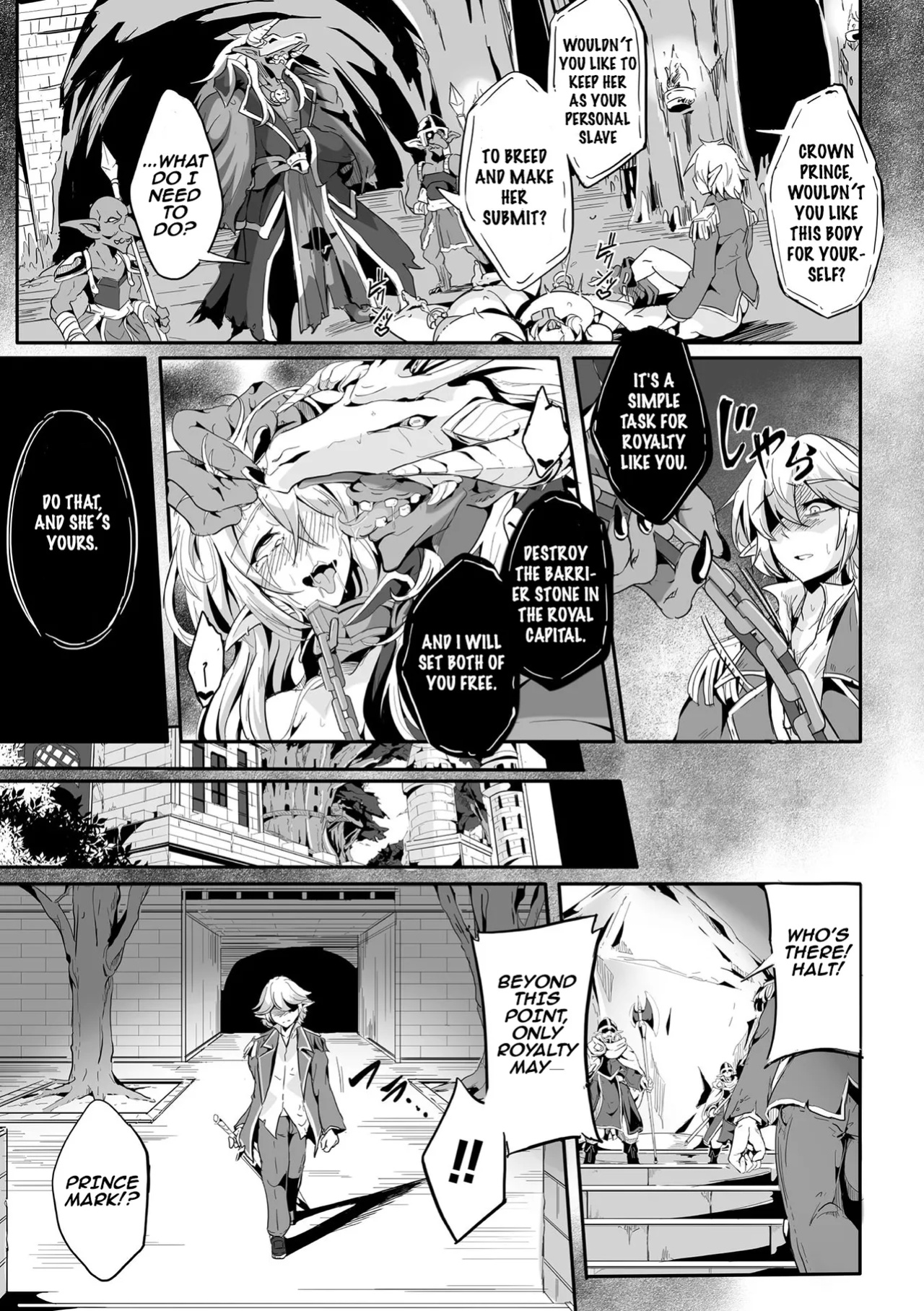 [KaKakaka] Female Elves of the Goblin Country Ch. 3 | Kooni no Kuni no Mesu Elf Ch. 3 (Kukkoro Heroines Vol. 34) [Aishi21]