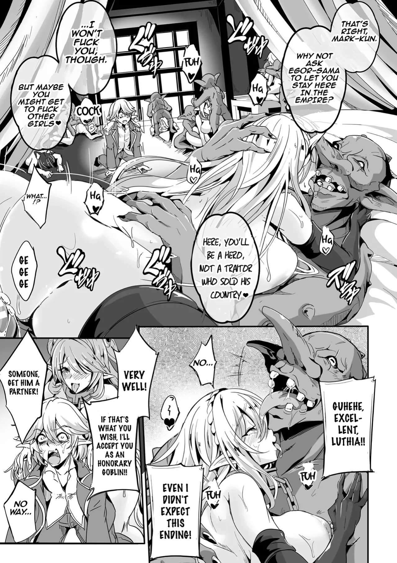 [KaKakaka] Female Elves of the Goblin Country Ch. 3 | Kooni no Kuni no Mesu Elf Ch. 3 (Kukkoro Heroines Vol. 34) [Aishi21]