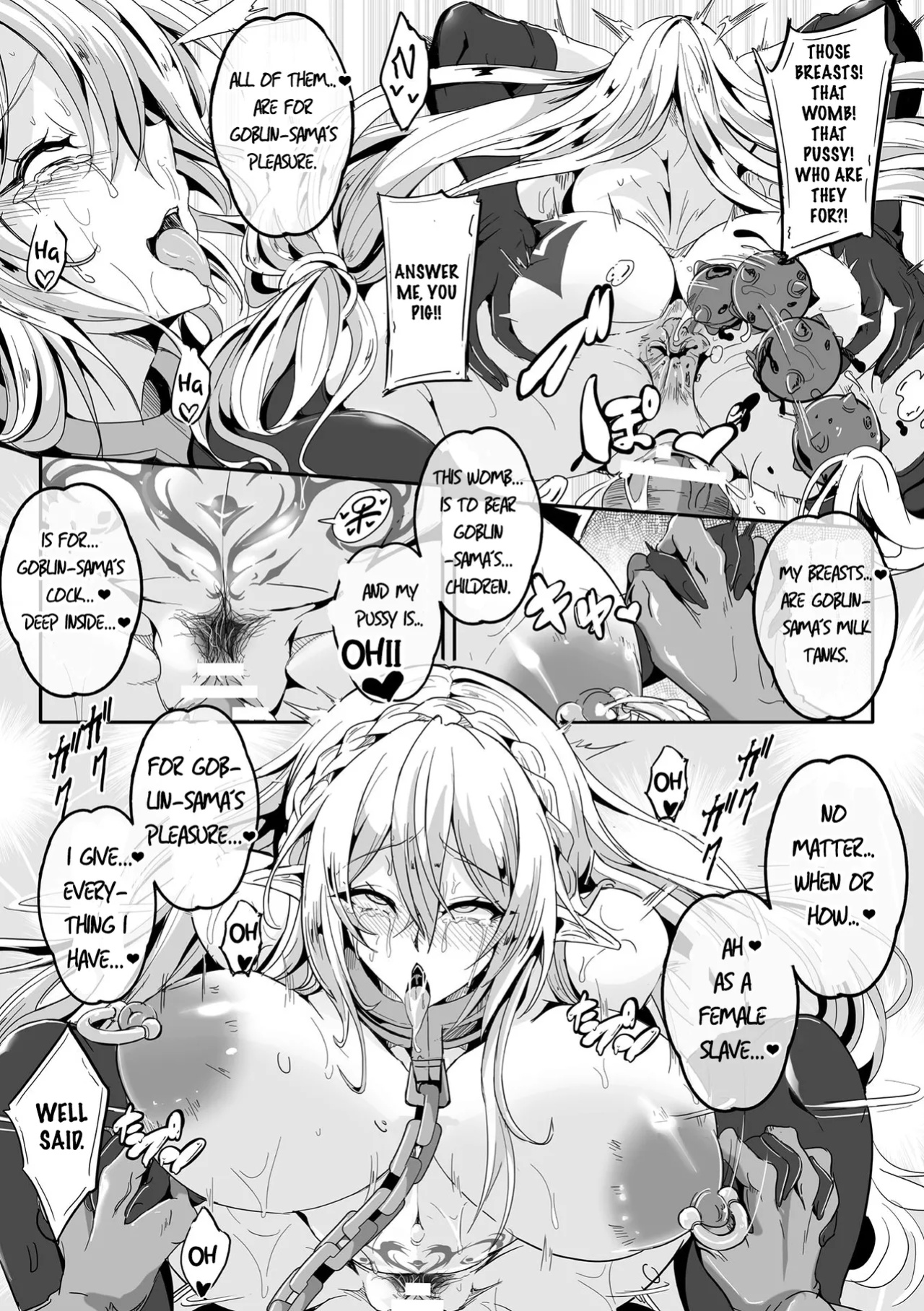 [KaKakaka] Female Elves of the Goblin Country Ch. 3 | Kooni no Kuni no Mesu Elf Ch. 3 (Kukkoro Heroines Vol. 34) [Aishi21]