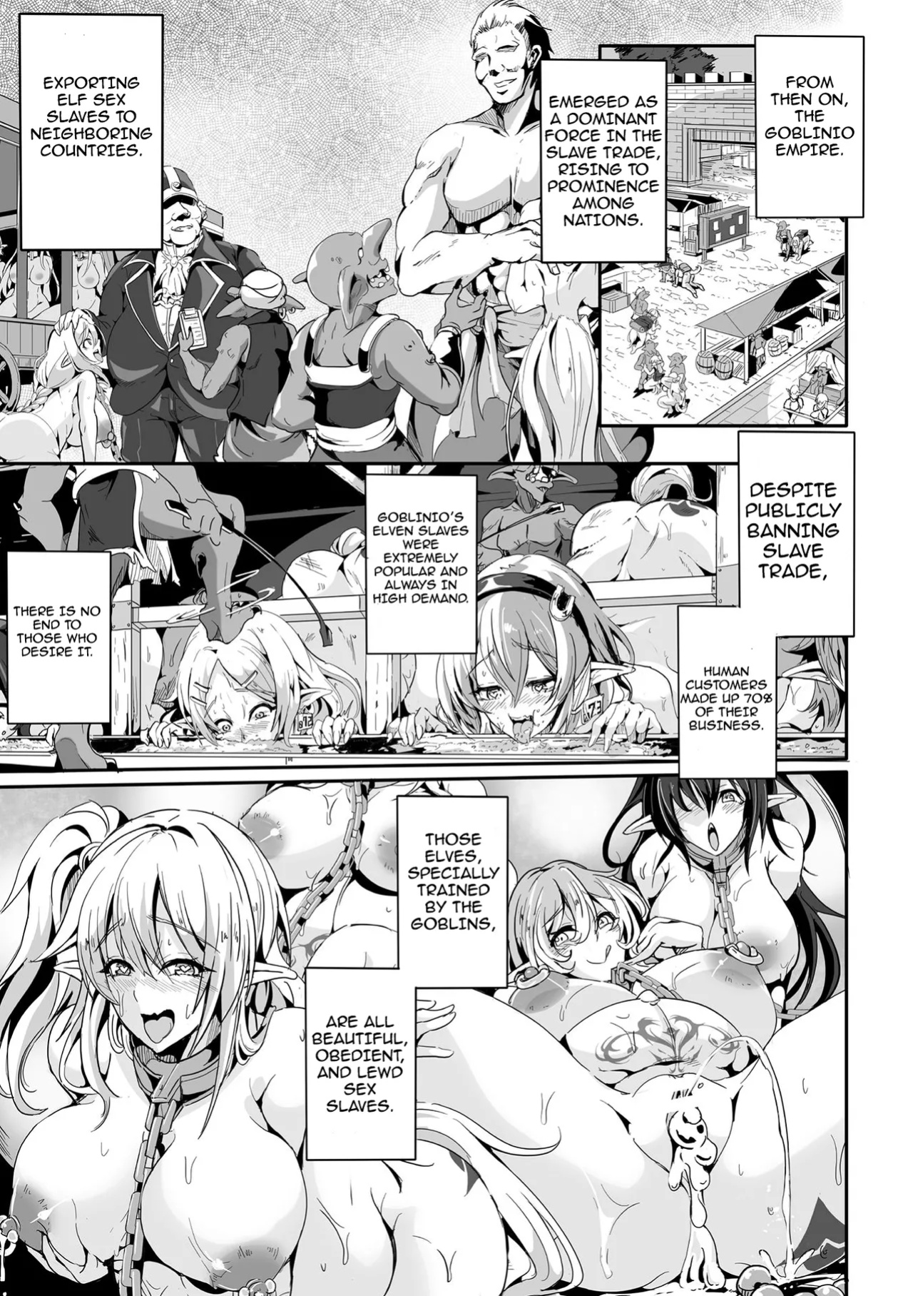 [KaKakaka] Female Elves of the Goblin Country Ch. 3 | Kooni no Kuni no Mesu Elf Ch. 3 (Kukkoro Heroines Vol. 34) [Aishi21]