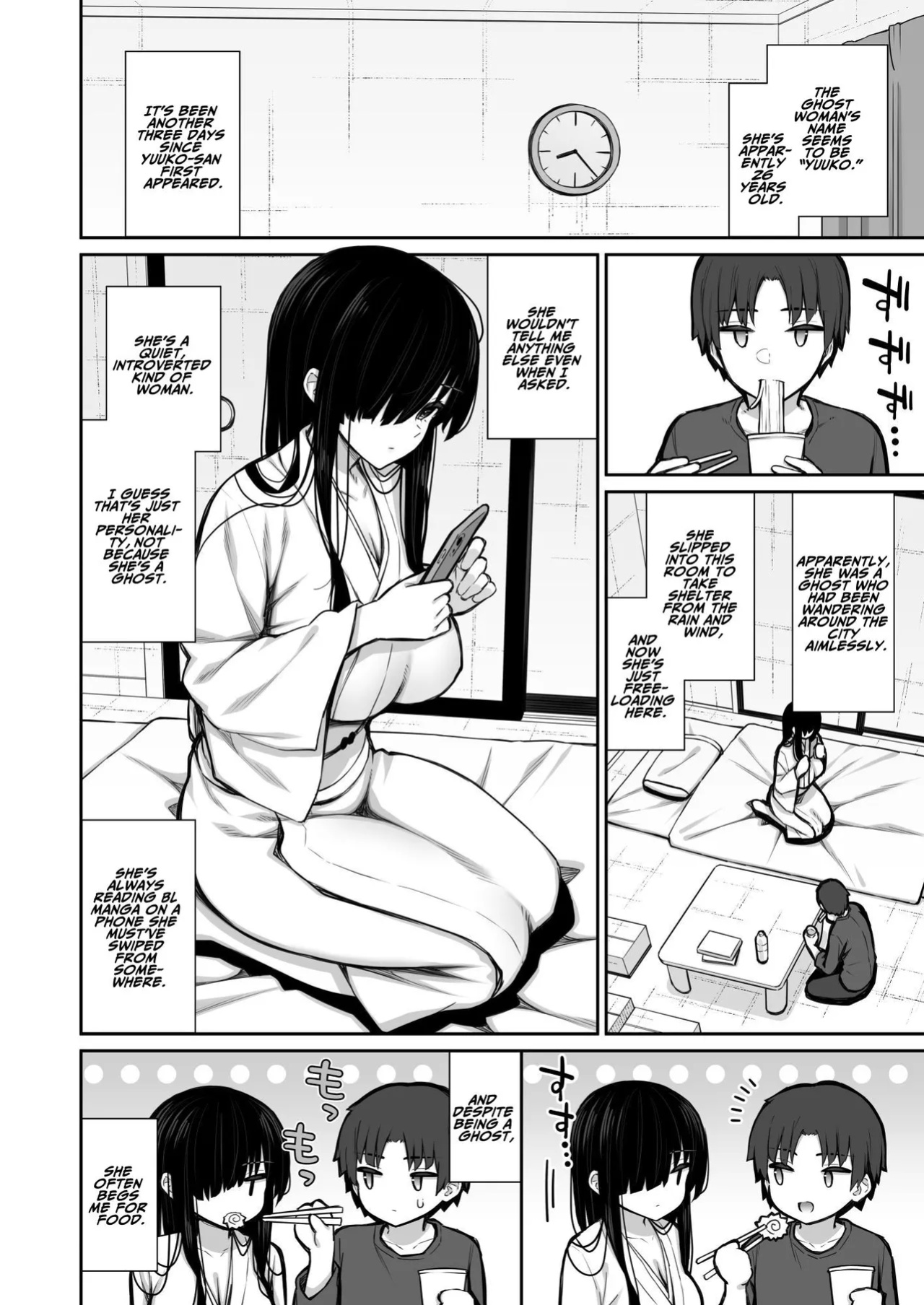 [Izure] Katte ni Sumitsuiteru InCha Yuurei no Karada o Suki Katte suru Hanashi | Have Your Way With The Freeloading Gloomy Ghost Woman [ADTL]