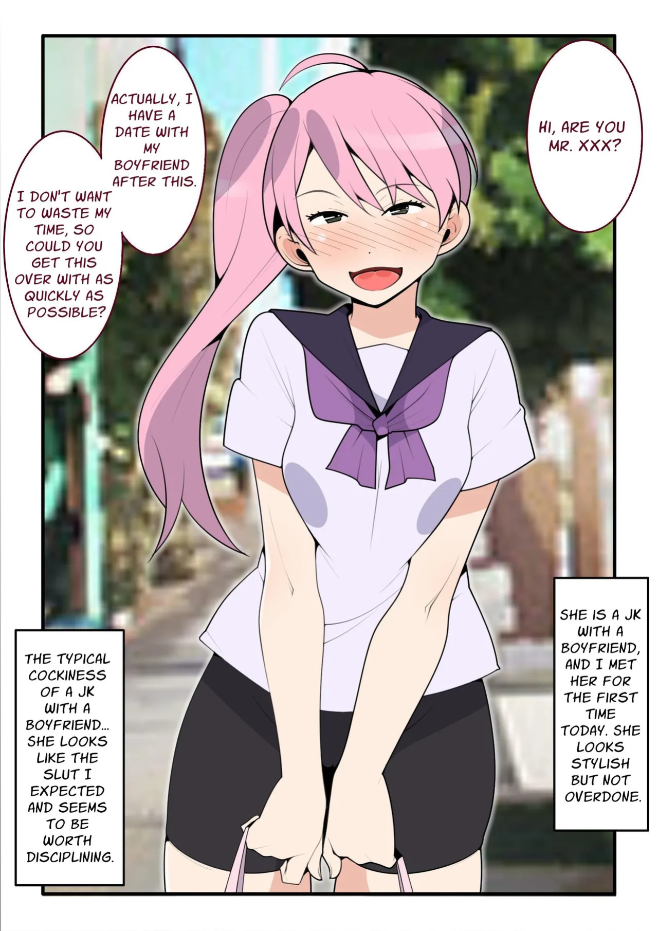 [Mobumomumomu] Kareshi Mochi JK to Namahame Shitai! | I Want To Fuck Her Raw! [goodismaker]
