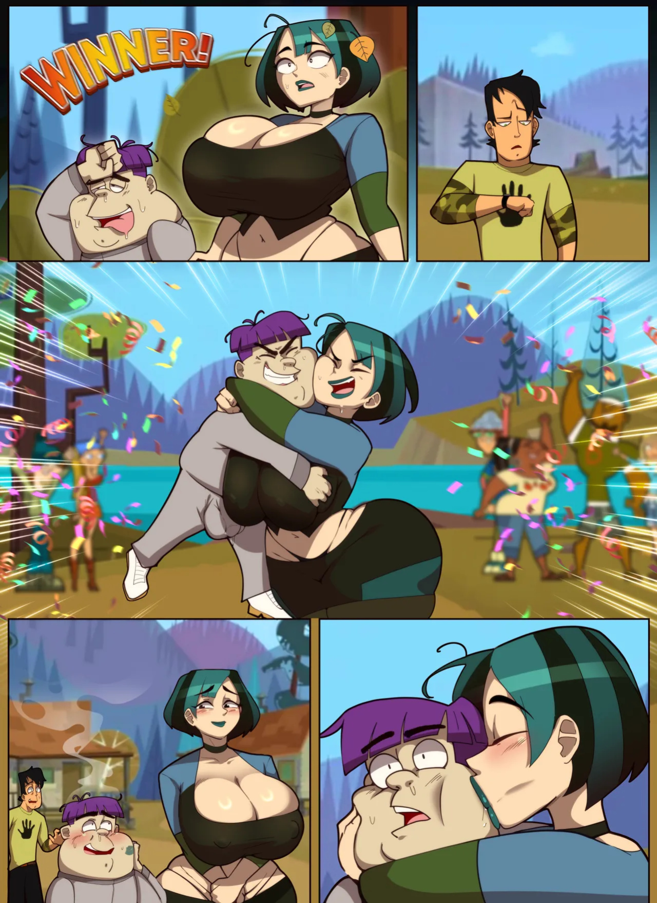 [BitterCream] Total Drama Island: The Adventures of Gwen! (Total Drama Island)