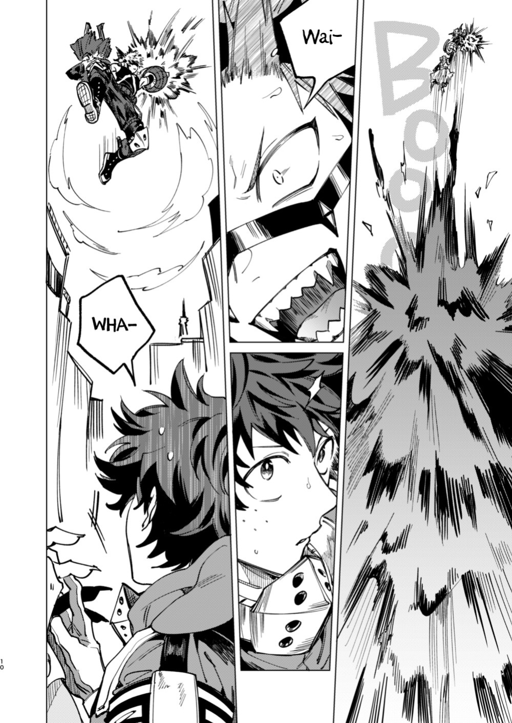 [m.Q (HI.)] Okurare Ookami no Kachiikusa (Boku no Hero Academia)