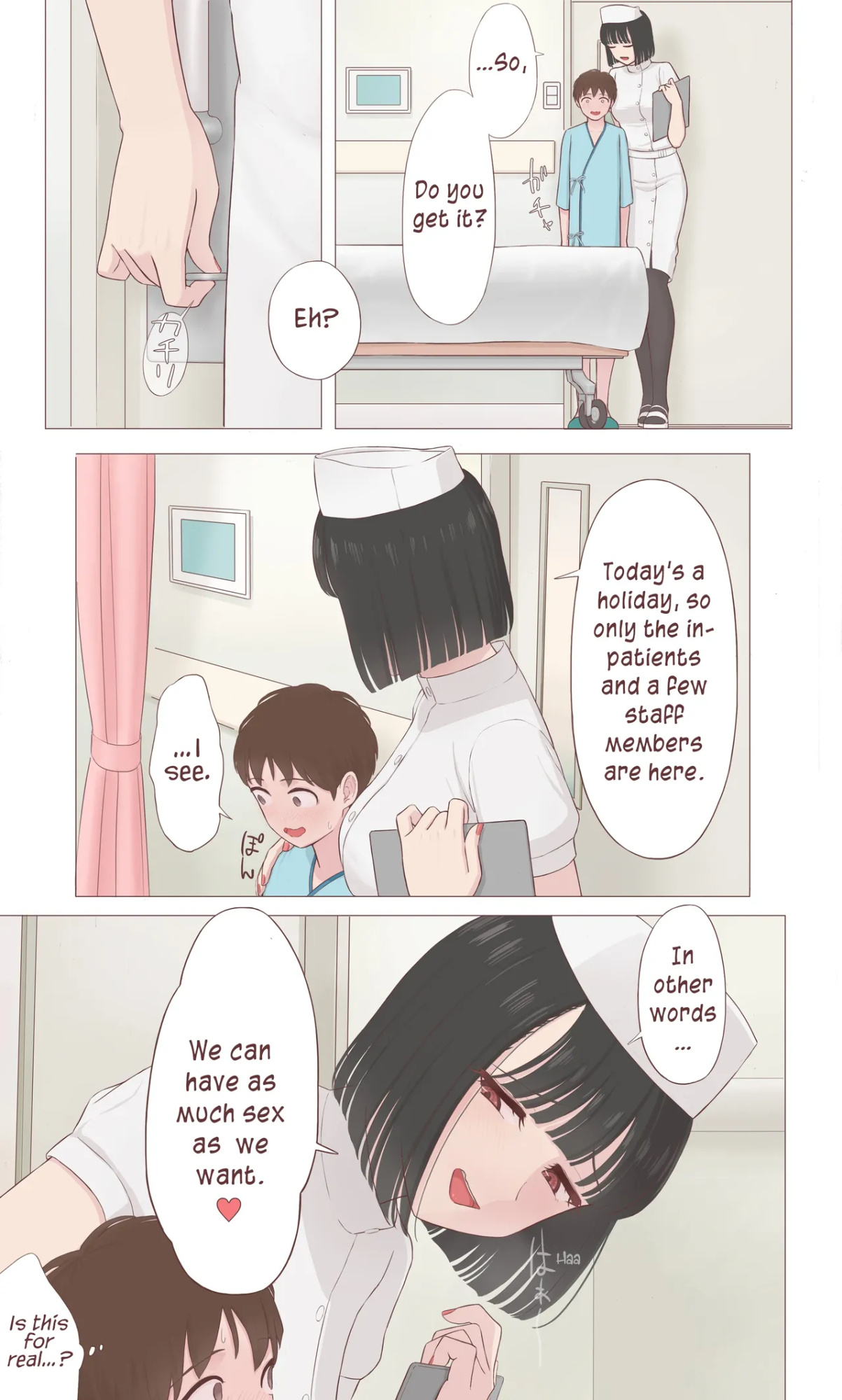 [Mizuno] Choushin Nurse-san Manga | Tall Nurse Manga