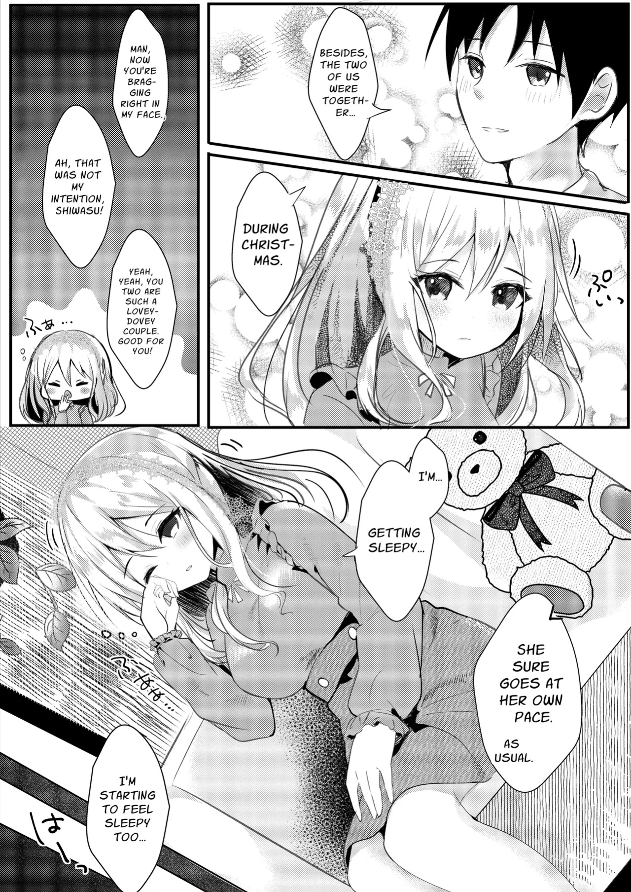[Rocomani (Manatsu Roco)] Tomodachi no Kanojo ga Eroi node Neteru Uchi ni Netoru | My Friend's Girlfriend Is Erotic, So I Cucked Them While She Slept [nasmas]