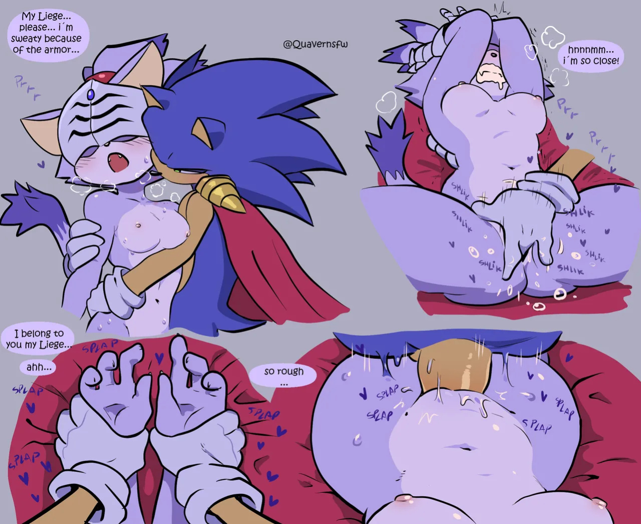 [QuaverDraws (QuaverNSFW)] Sonic's Personal Bodyguard
