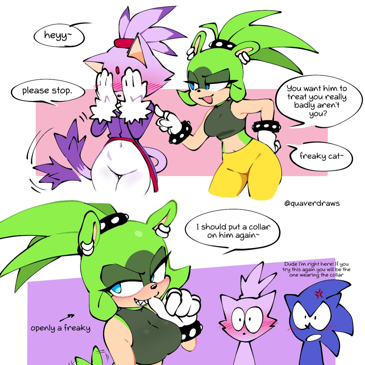 [QuaverDraws (QuaverNSFW)] Surge and the Collar