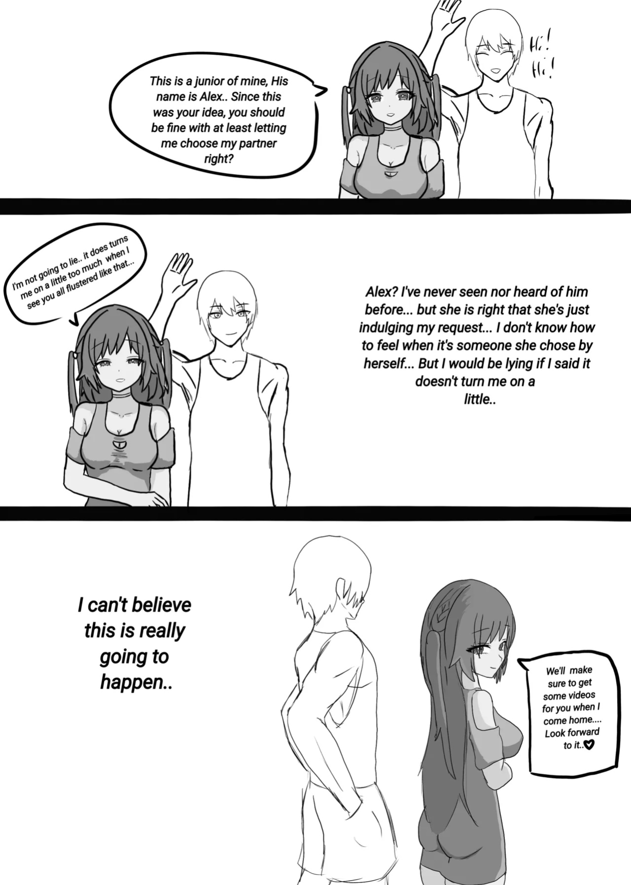 [AkisaeHitori] My Wife's NTR Diary 1 [ENGLISH]