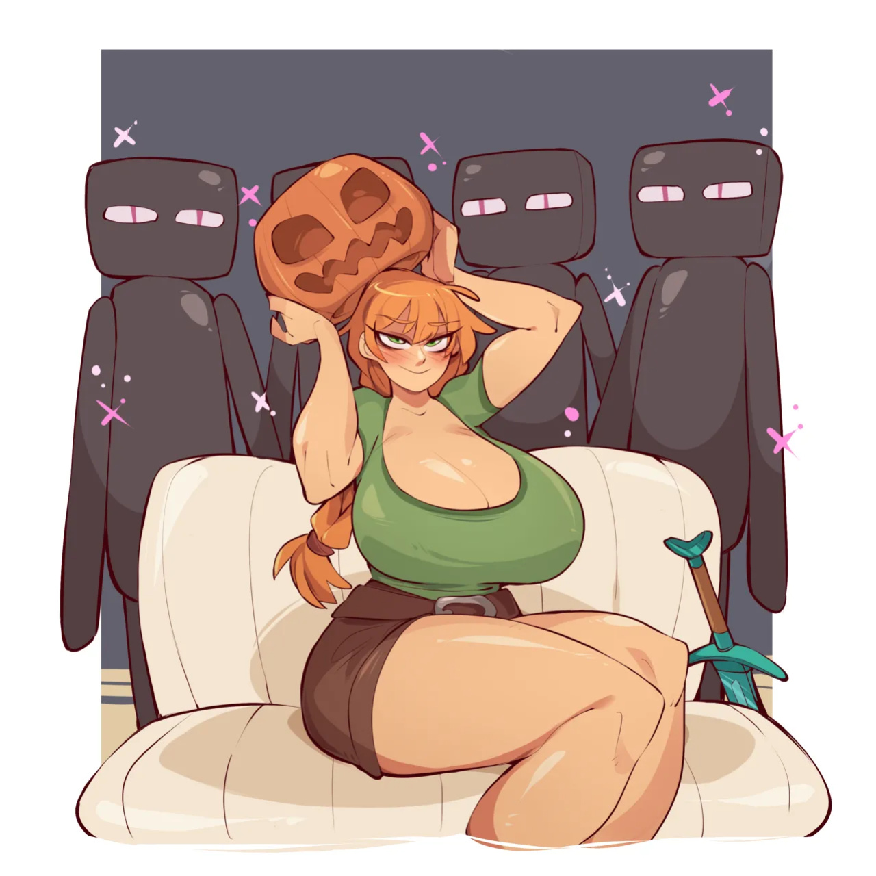 [SaucyMojo] Alex (Minecraft)