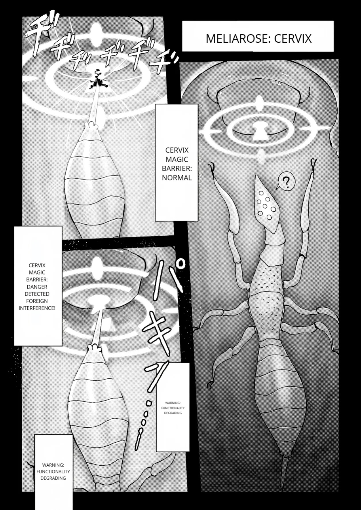 [HitoMi (Dai Kyuu Ibutsu Orange)] Majo ga Shokushuu to Mushi ni Kisei Sarete Shikyuu to Jinsei o Mechakucha ni Sareru Hanashi | A story of a witch infected by tentacles and bugs and how they seriously messed up her womb and life! [Fallen Games]