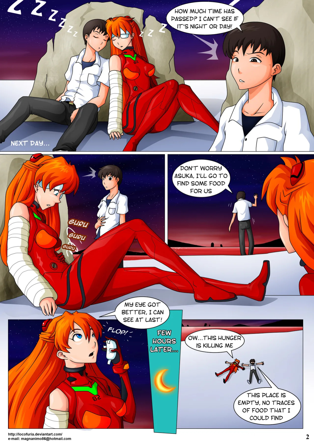 [Locofuria, Witchking00] Alone In A New World (Neon Genesis Evangelion)