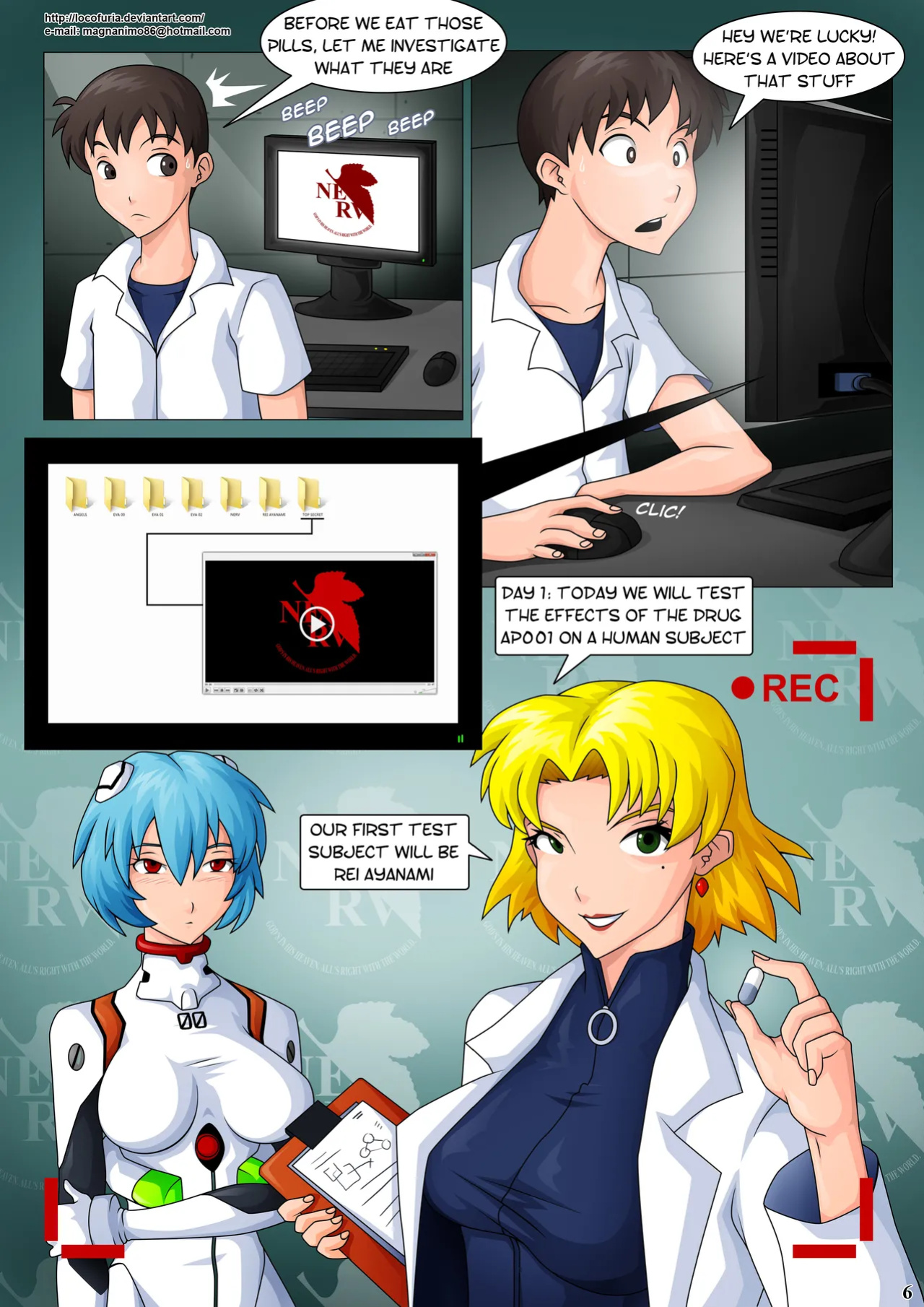 [Locofuria, Witchking00] Alone In A New World (Neon Genesis Evangelion)