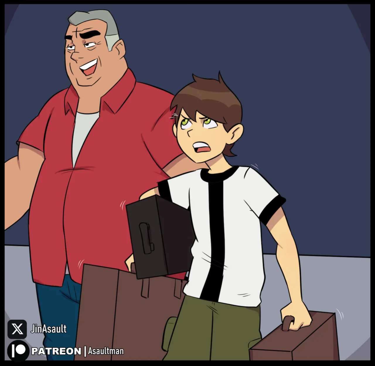 [JinAsault] On the Road (Ben 10)
