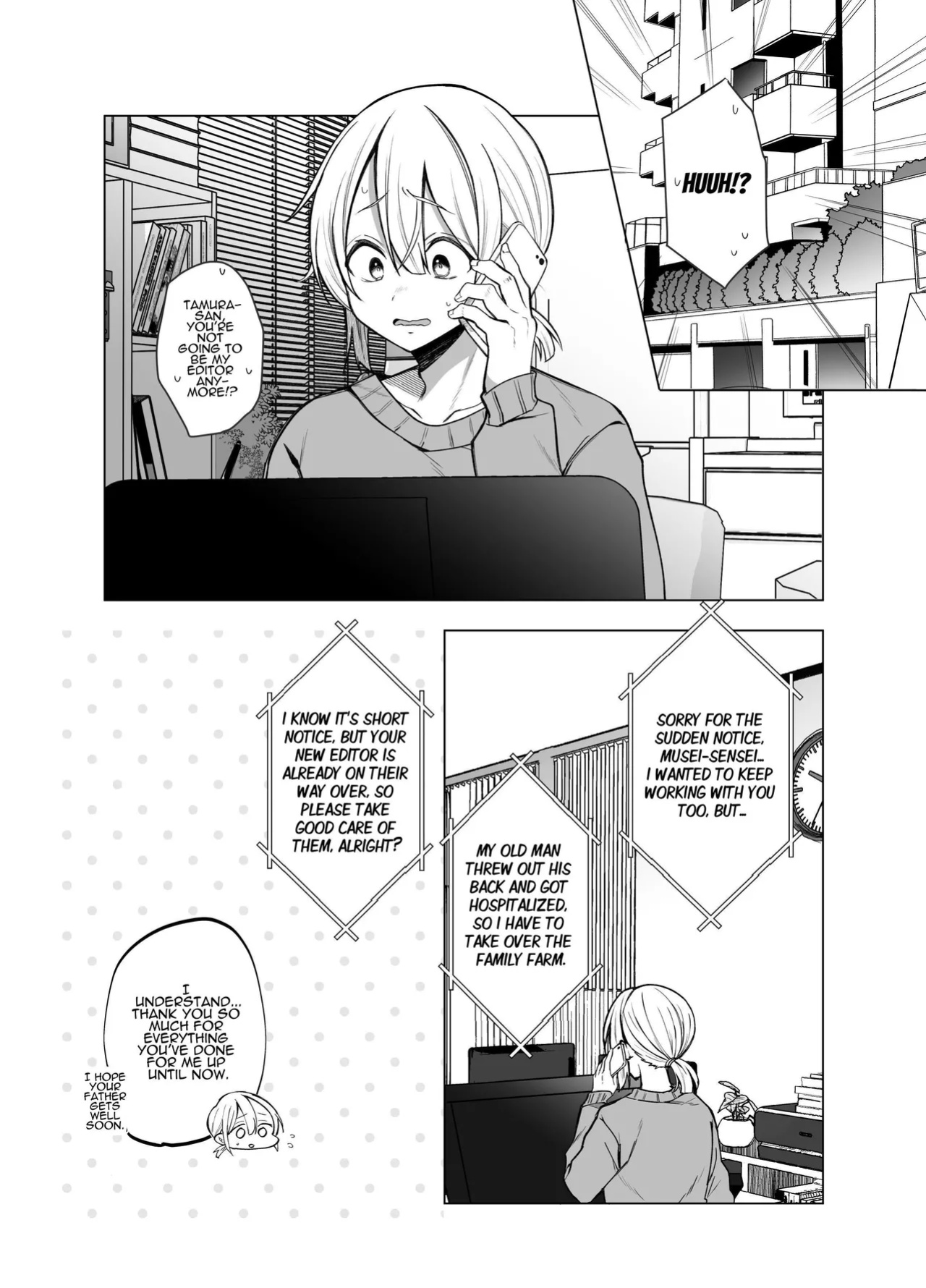 [Copin (Aizawa Chihiro)] Ecchi na Henshuu Kurokawa-san | Erotic Editor Kurokawa [ADTL]