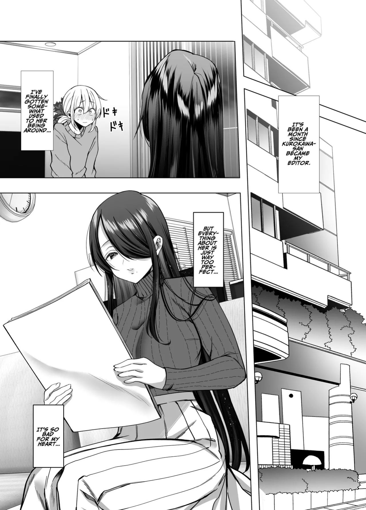 [Copin (Aizawa Chihiro)] Ecchi na Henshuu Kurokawa-san | Erotic Editor Kurokawa [ADTL]