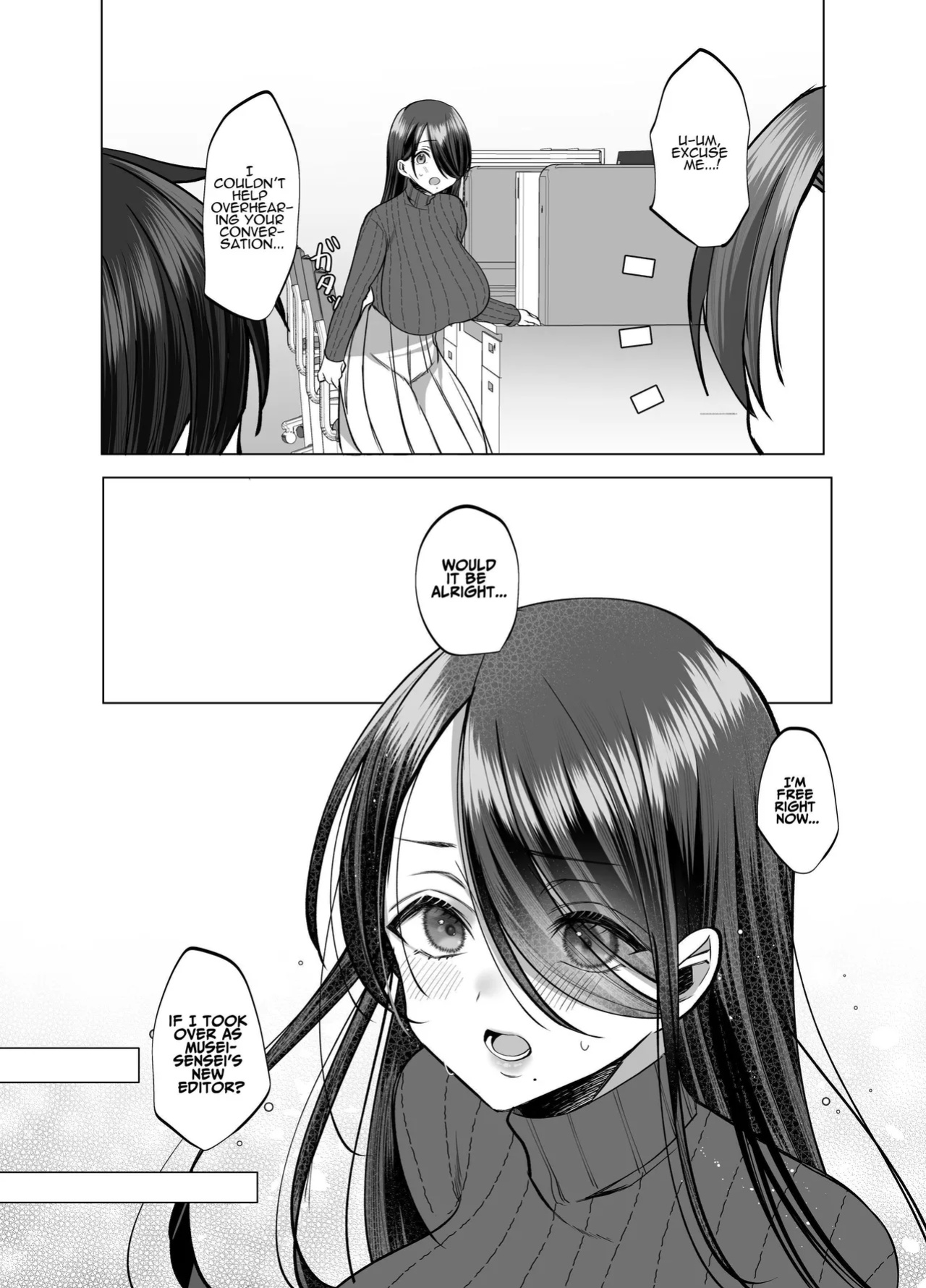 [Copin (Aizawa Chihiro)] Ecchi na Henshuu Kurokawa-san | Erotic Editor Kurokawa [ADTL]