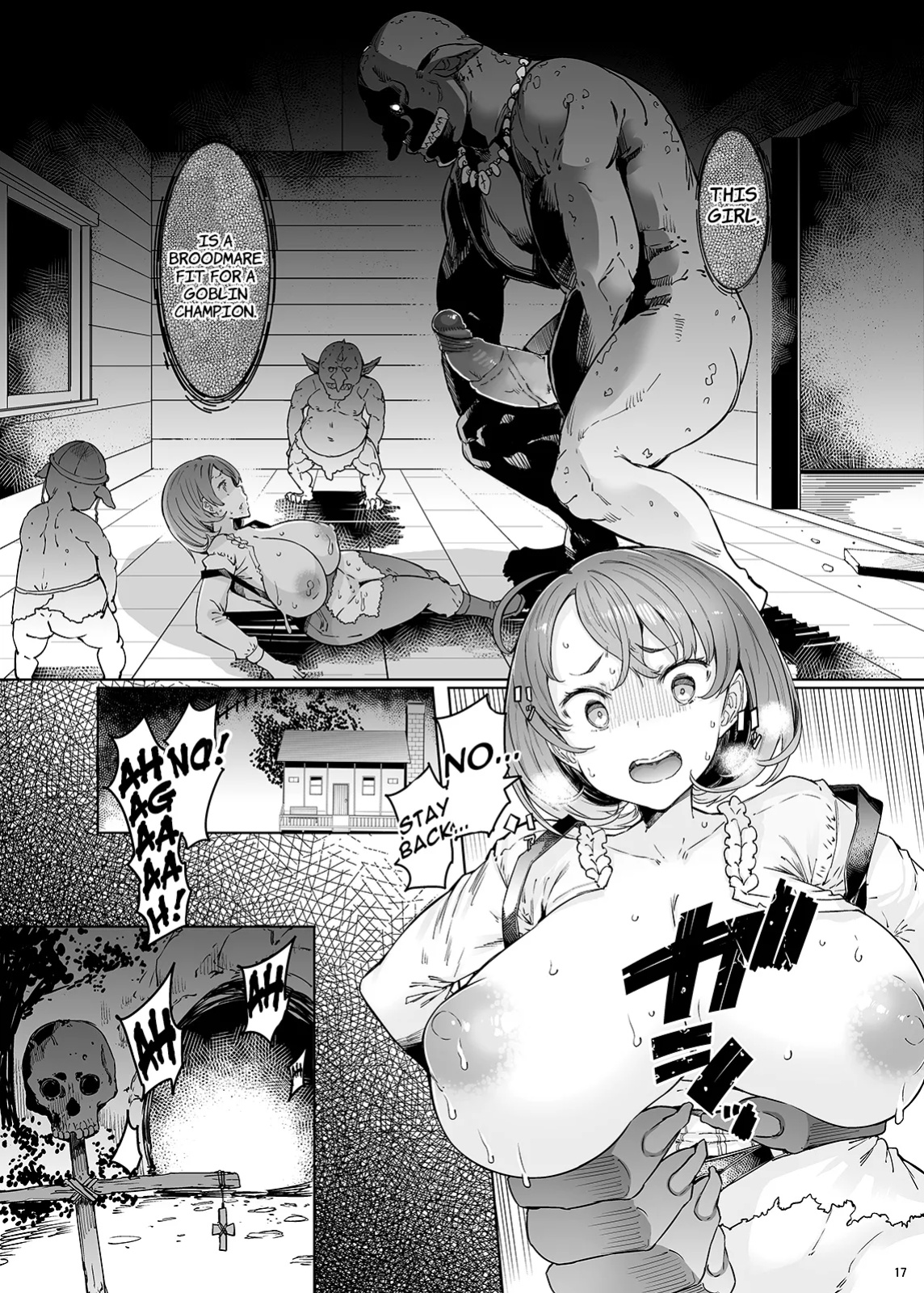 [Furansowa (EBA)] Ushikai Musume no Kugen | The Cowgirl's Suffering (Goblin Slayer) [Stopittarpit]
