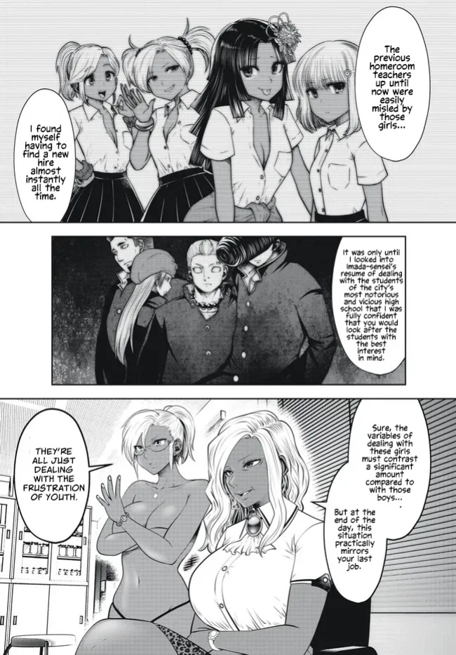 [Souryuu] Black Gakkou ni Tsutomete Shimatta Sensei - Transferred to the Gyaru Academy vol 4 Chapter 26-31