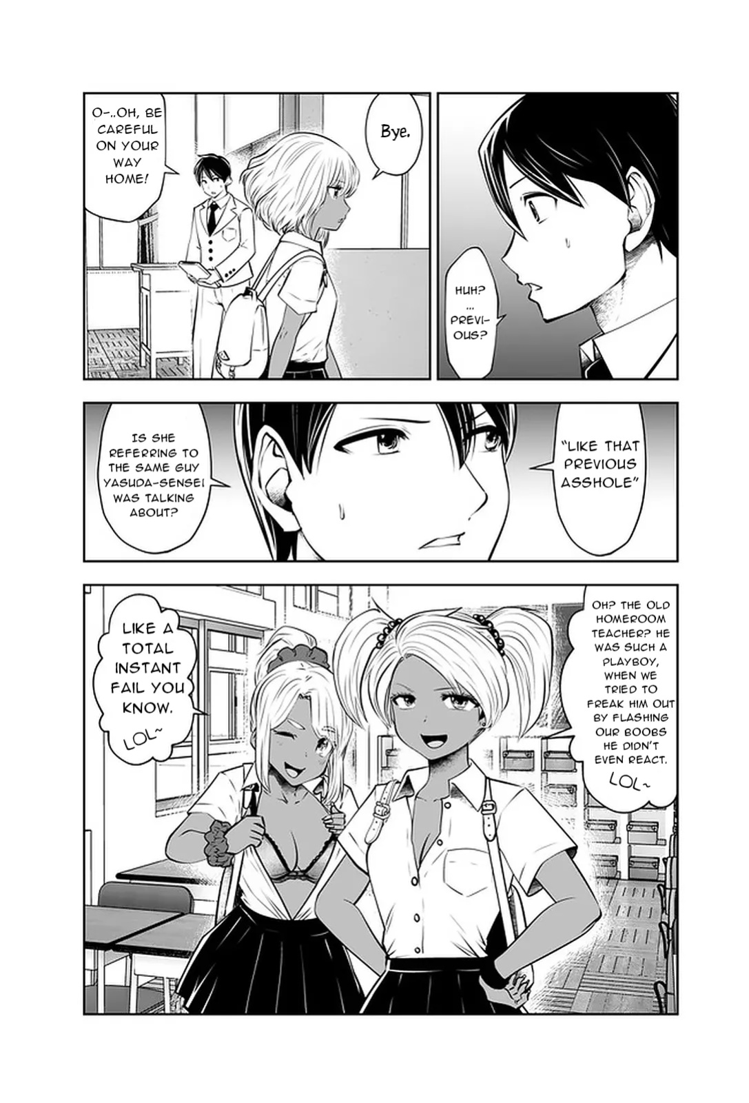 [Souryuu] Black Gakkou ni Tsutomete Shimatta Sensei - Transferred to the Gyaru Academy vol 4