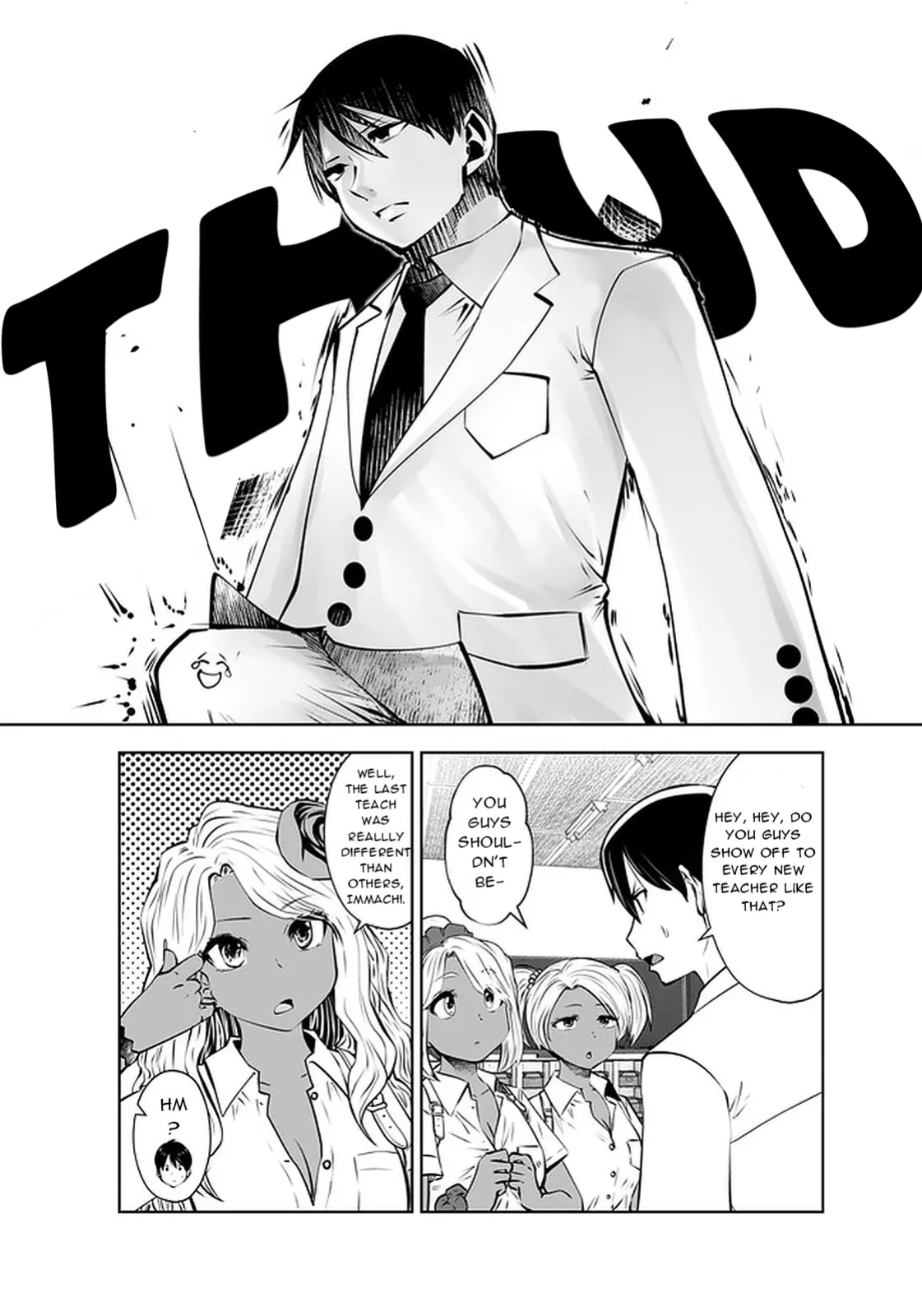 [Souryuu] Black Gakkou ni Tsutomete Shimatta Sensei - Transferred to the Gyaru Academy vol 4