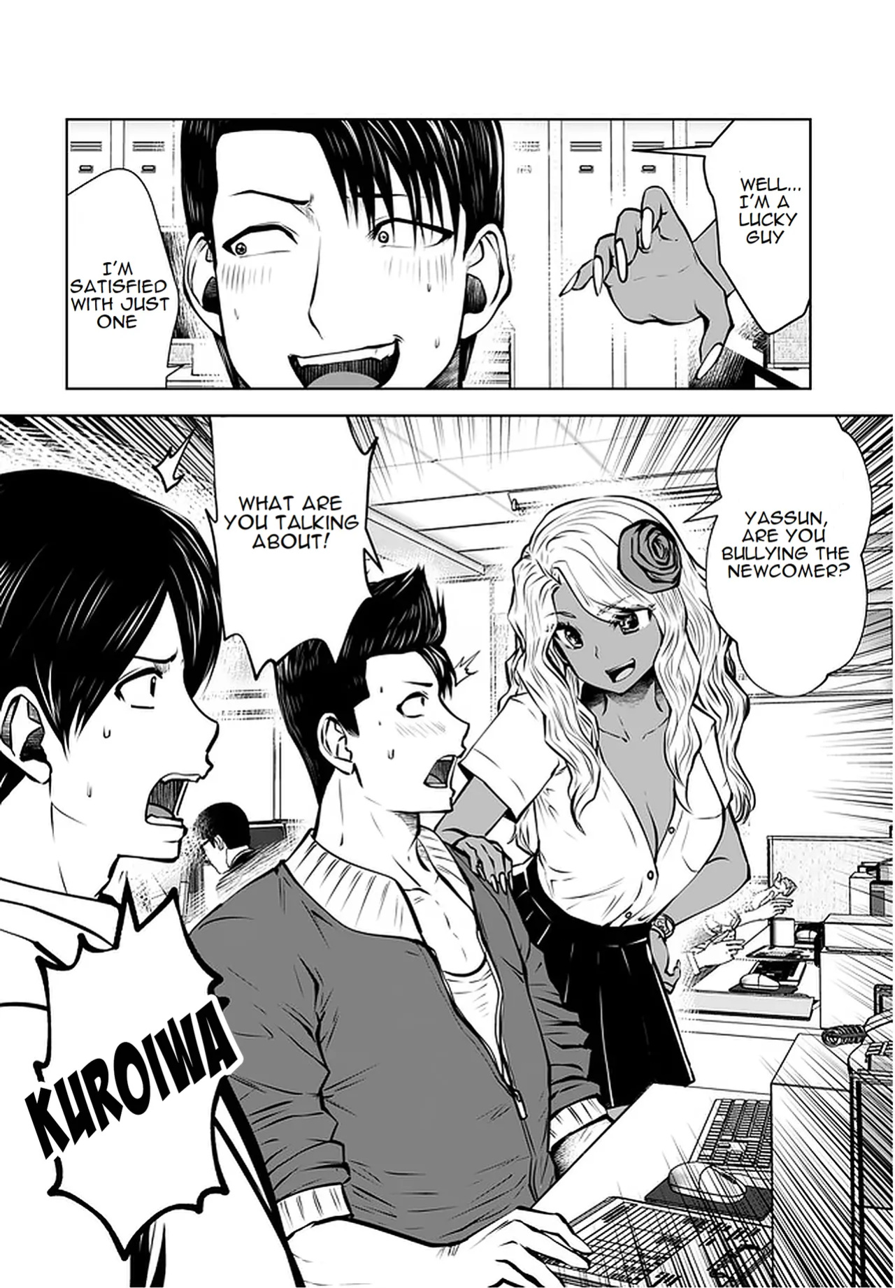 [Souryuu] Black Gakkou ni Tsutomete Shimatta Sensei - Transferred to the Gyaru Academy vol 3