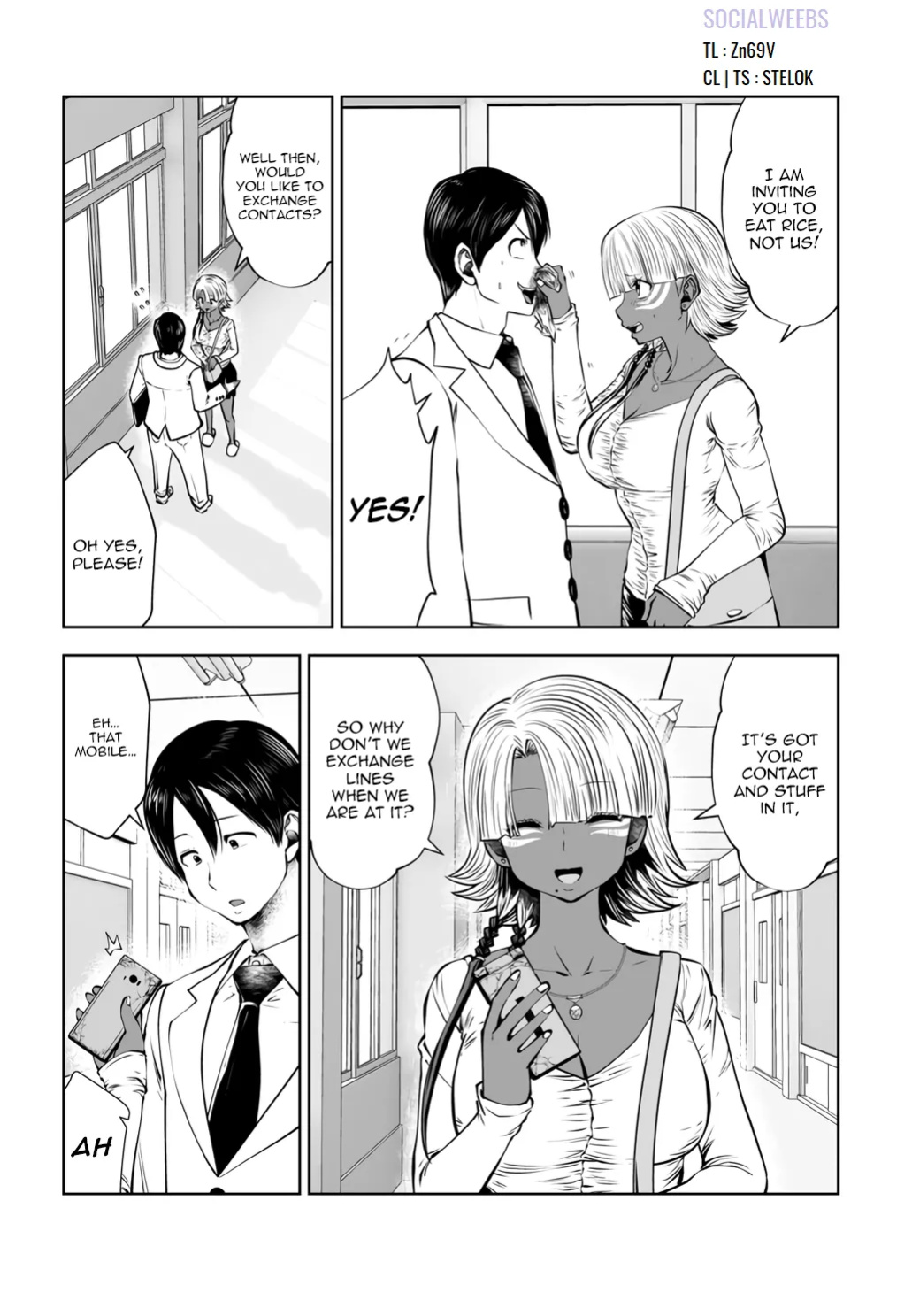 [Souryuu] Black Gakkou ni Tsutomete Shimatta Sensei - Transferred to the Gyaru Academy vol 3