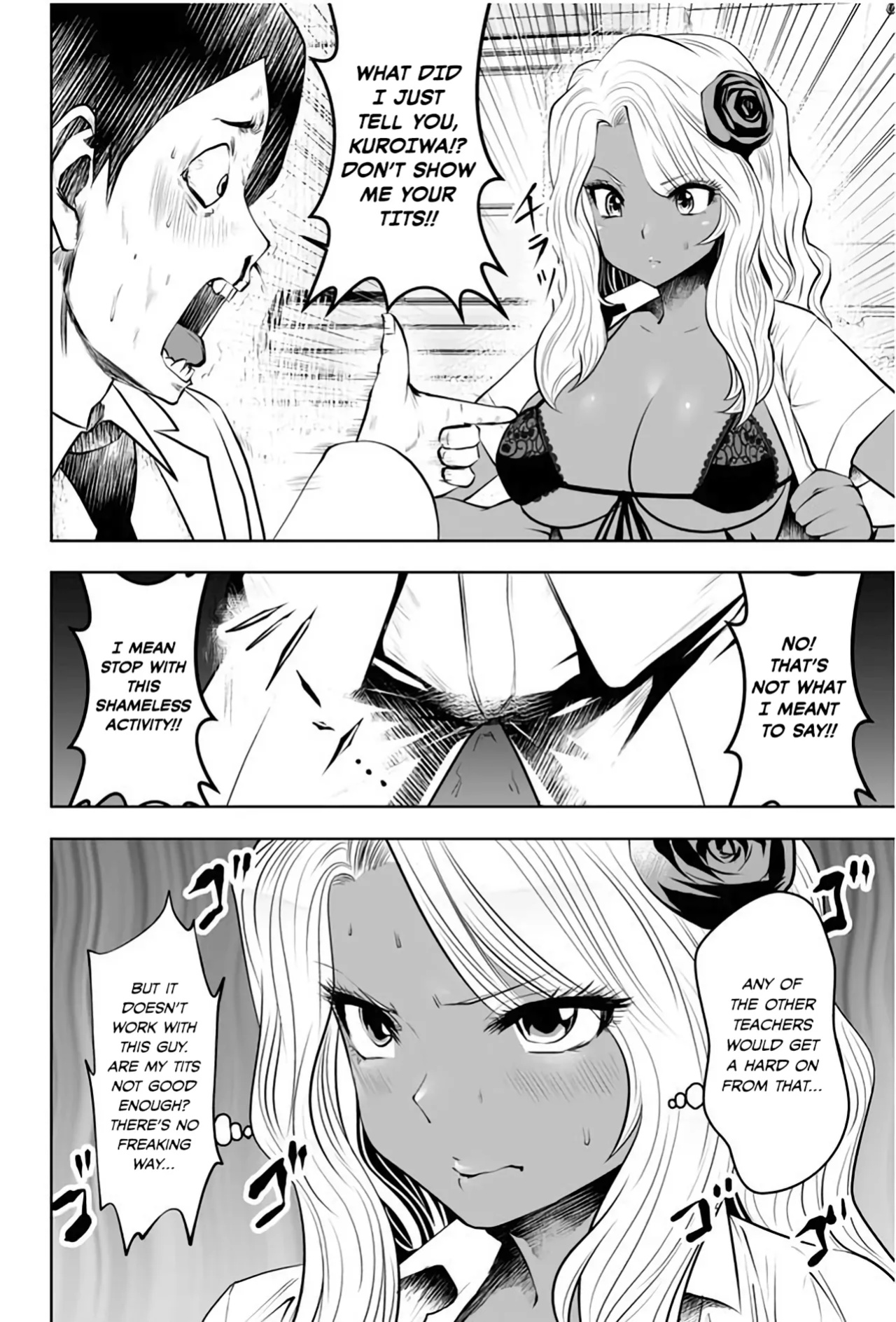 [Souryuu] Black Gakkou ni Tsutomete Shimatta Sensei - Transferred to the Gyaru Academy vol 1