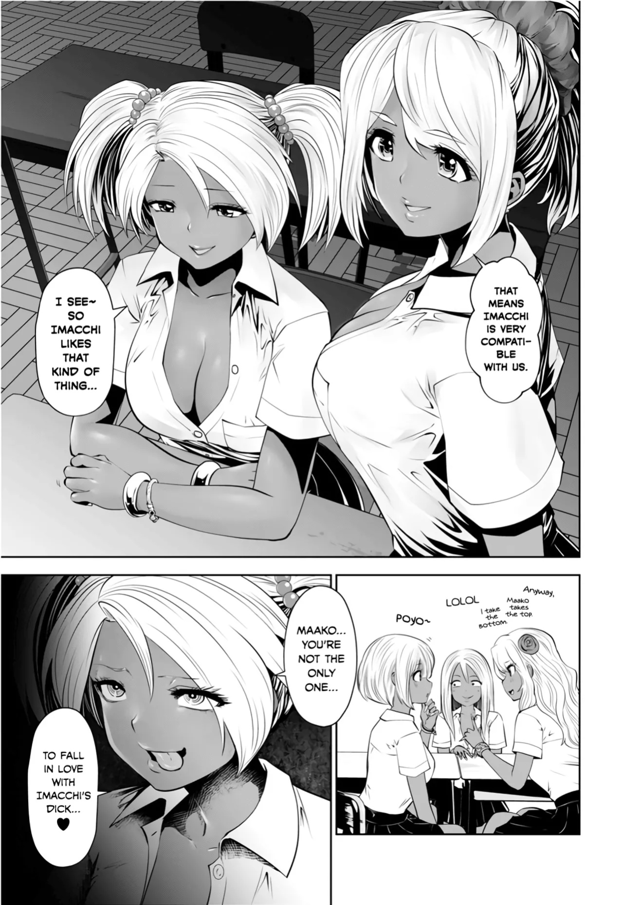 [Souryuu] Black Gakkou ni Tsutomete Shimatta Sensei - Transferred to the Gyaru Academy vol 1