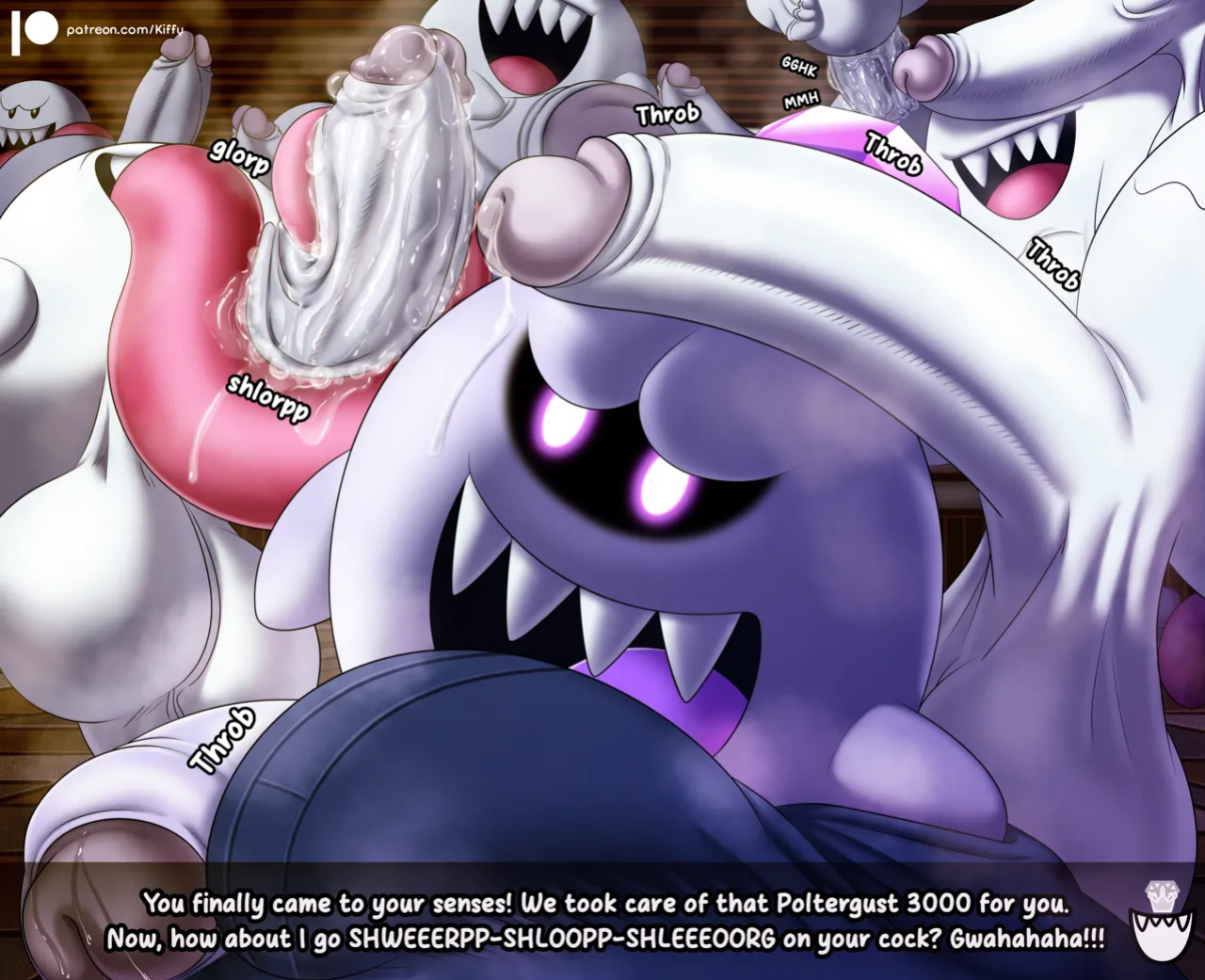 [Kiffy] King Boo (Luigi's Mansion)