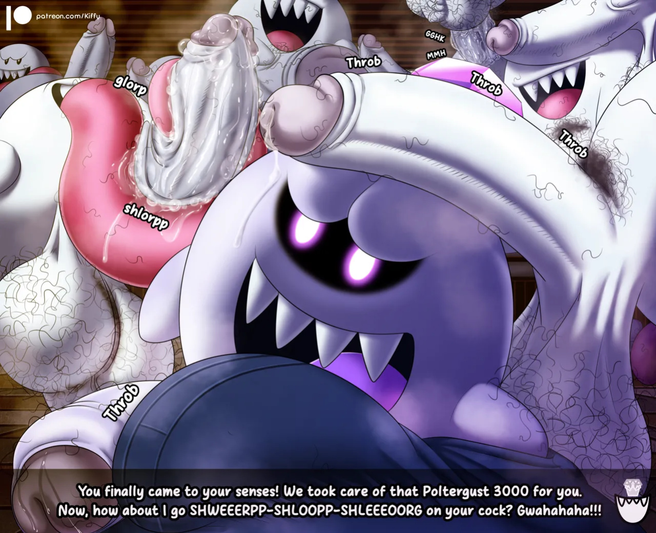 [Kiffy] King Boo (Luigi's Mansion)